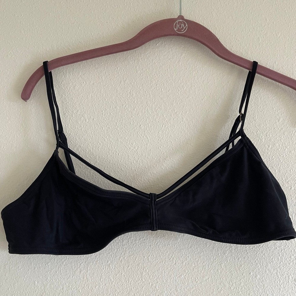 BILLABONG women’s black bikini top size large